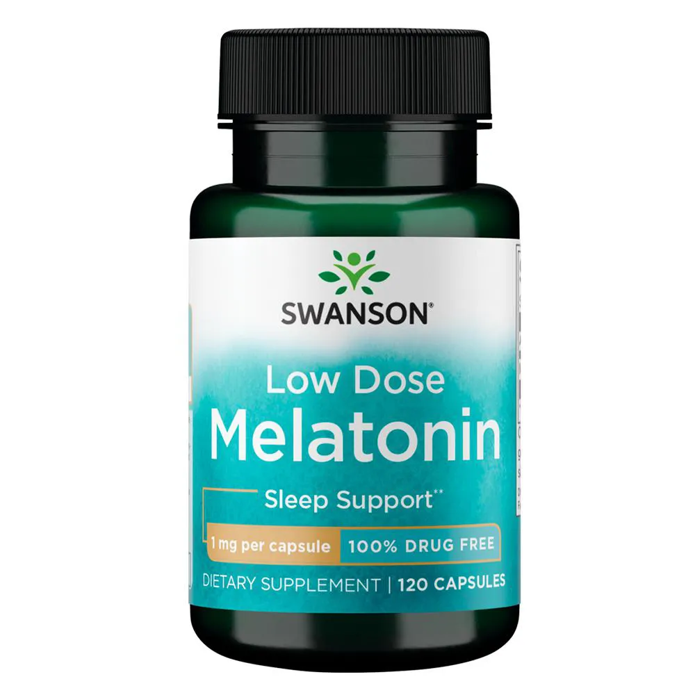 MELATONINA 1MG SWANSON 120 CAPSULAS IMPORTADO