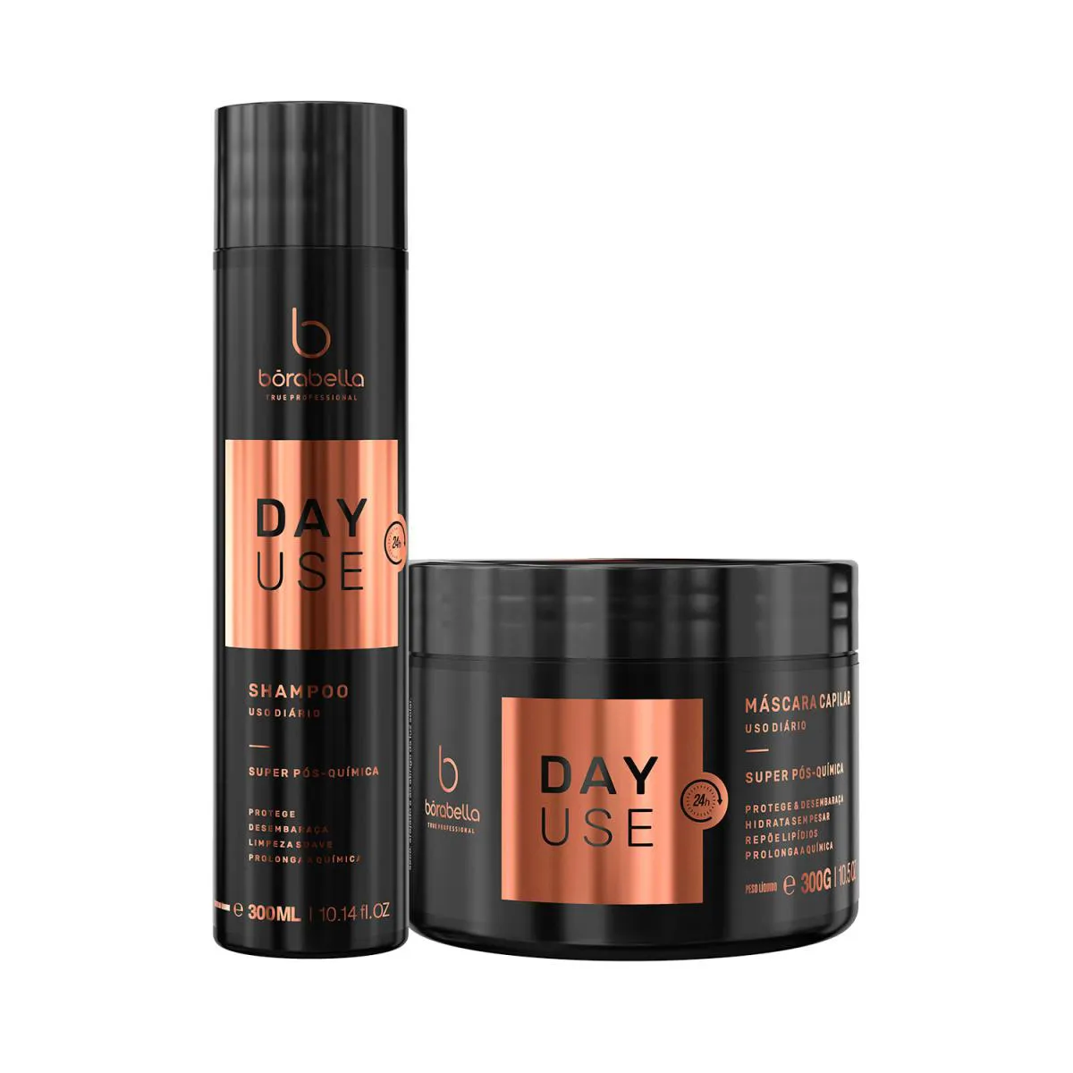 KIT TRATAMENTO PROFISSIONAL PóS QUIMICA BORABELLA DAY USER