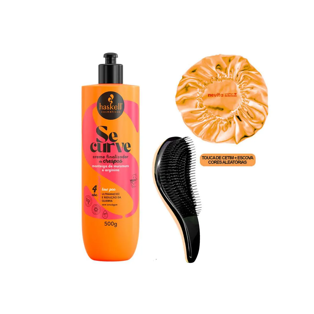 CREME FINALIZADOR DE CRESPOS SE CURVE HASKELL +ESCOVA/TOUCA