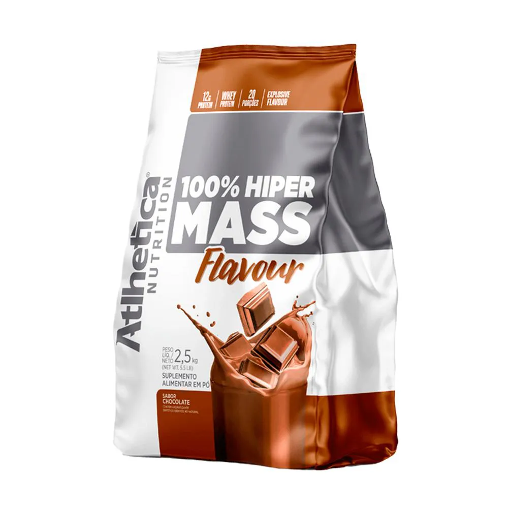 100% HIPER MASS FLAVOUR REFIL 2,5 KG CHOCOLATE