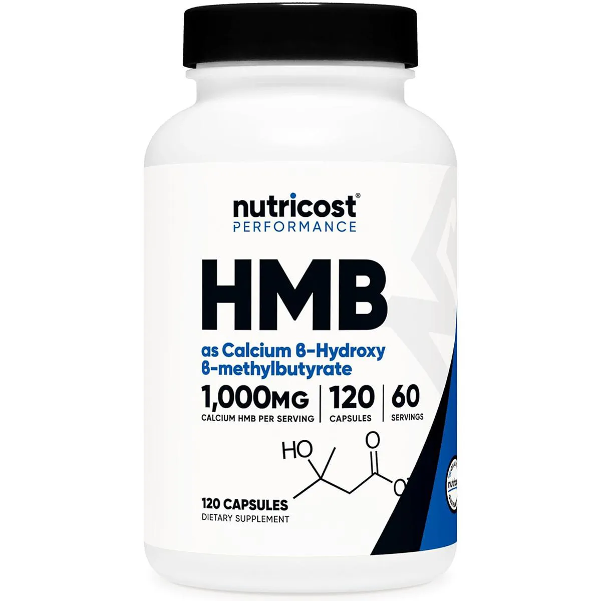 HMB 1000MG + CáLCIO 140MG 120 CAPS NUTRICOST