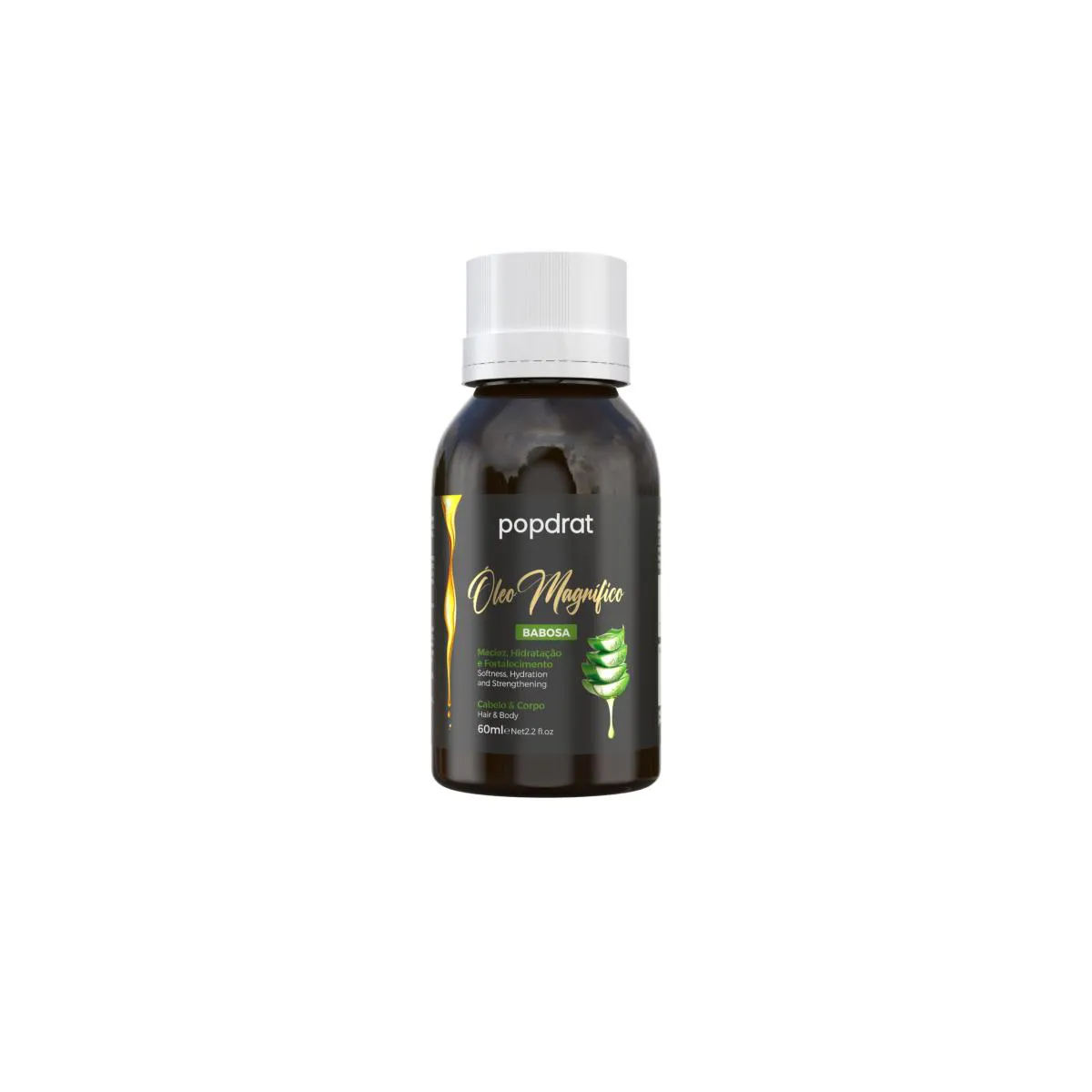 ÓLEO MAGNIFICO BABOSA POPDRAT 60ML