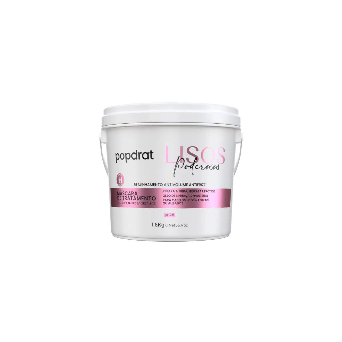 MASCARA COND. LISOS PODEROSOS POPDRAT 1,6 KG