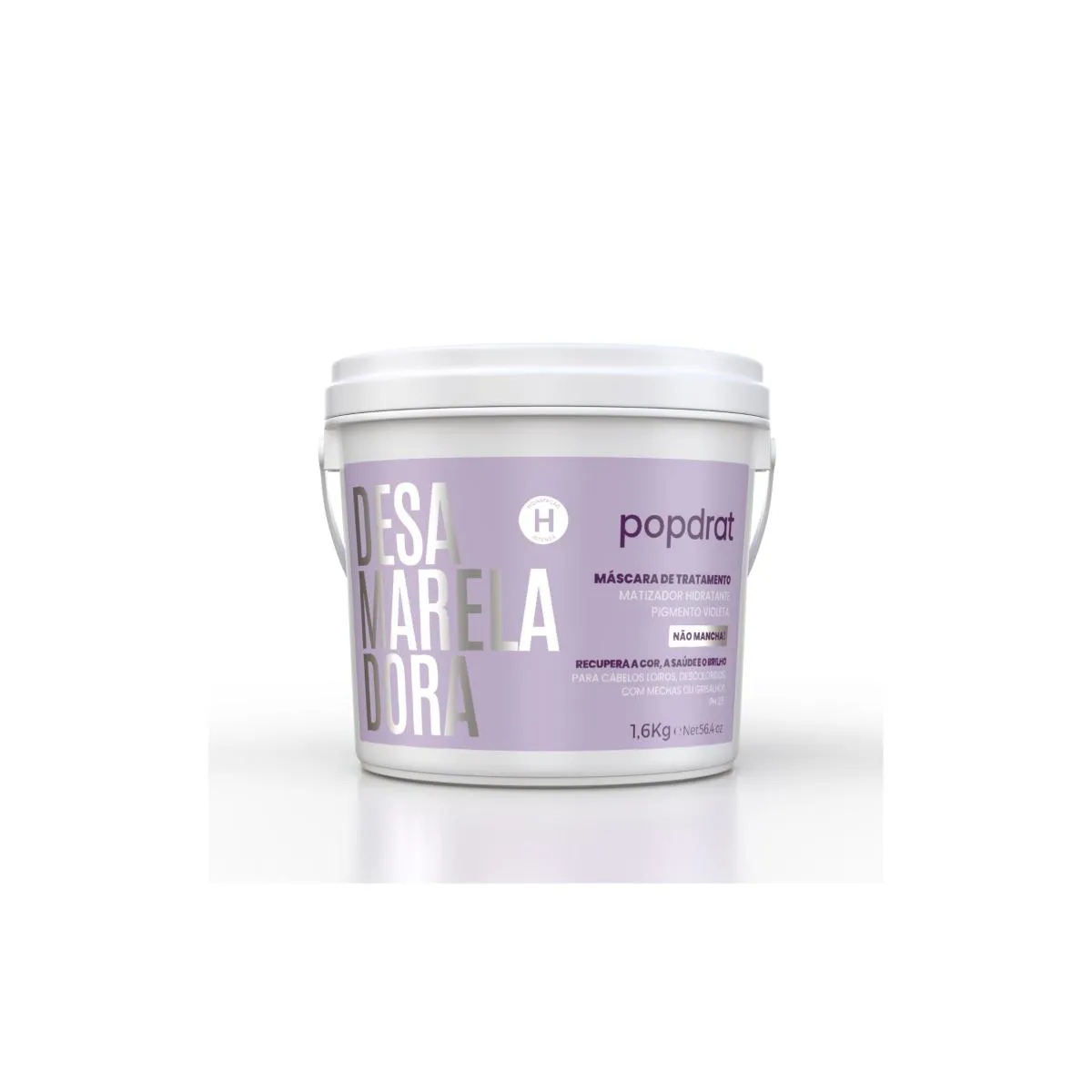 MASCARA COND. DESAMARELADORA POPDRAT 1,6 KG