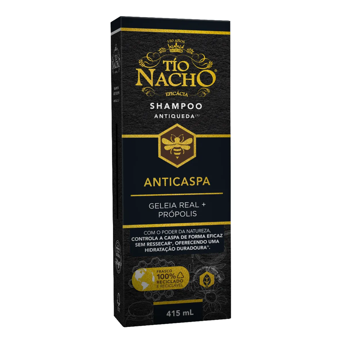 TIO NACHO SHAMPOO ANTICASPA 415 ML 1196488 | Drogasil