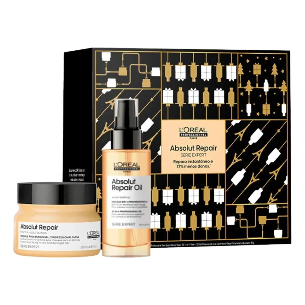 Kit L'Oréal Professionnel Absolut Repair gold Quinoa