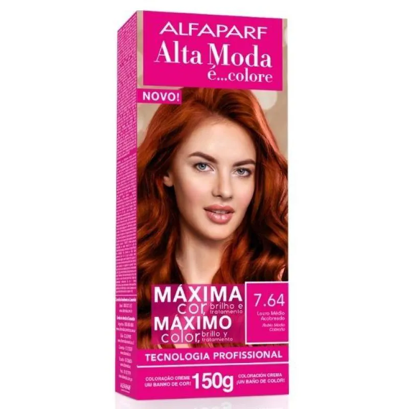 TINTURA ESPECIAL 7.64 LOURO MéDIO 150G