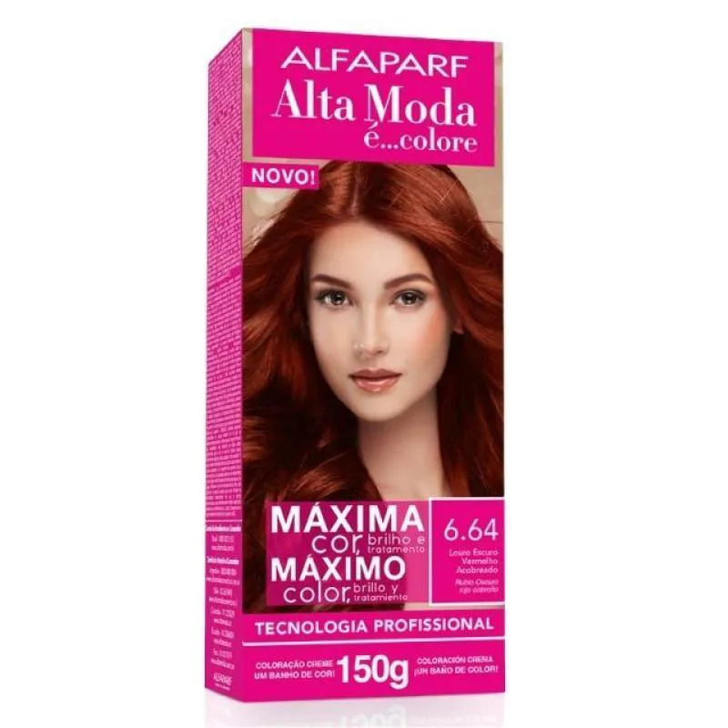TINTURA ESPECIAL 6.64 LOURO ESCURO VERMELHO ACOBREADO 150G