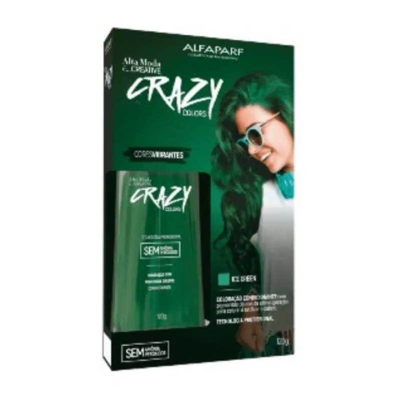 TINTURA CRAZY 120ML ICE GREEN