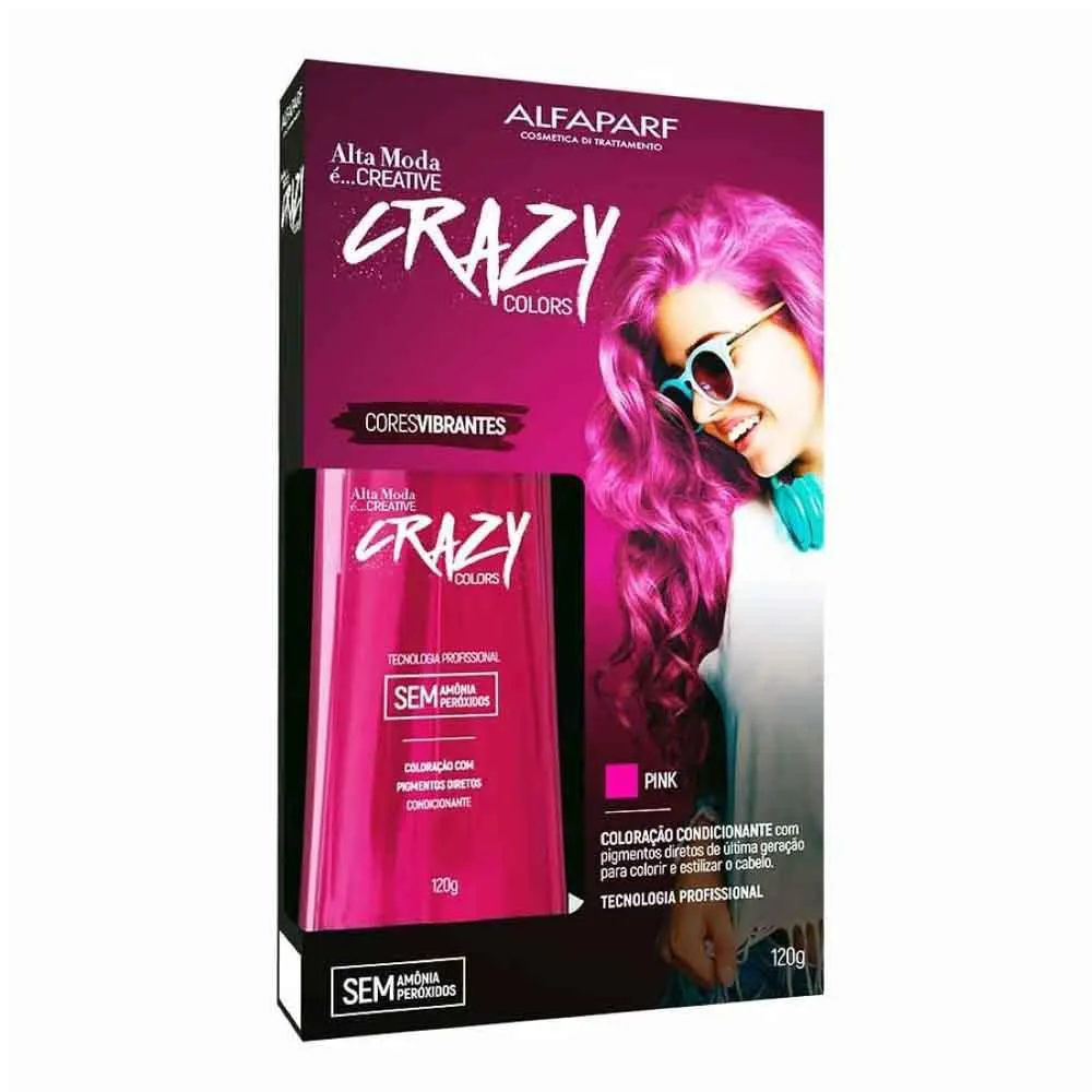 TINTURA CRAZY 120ML HOT PINK
