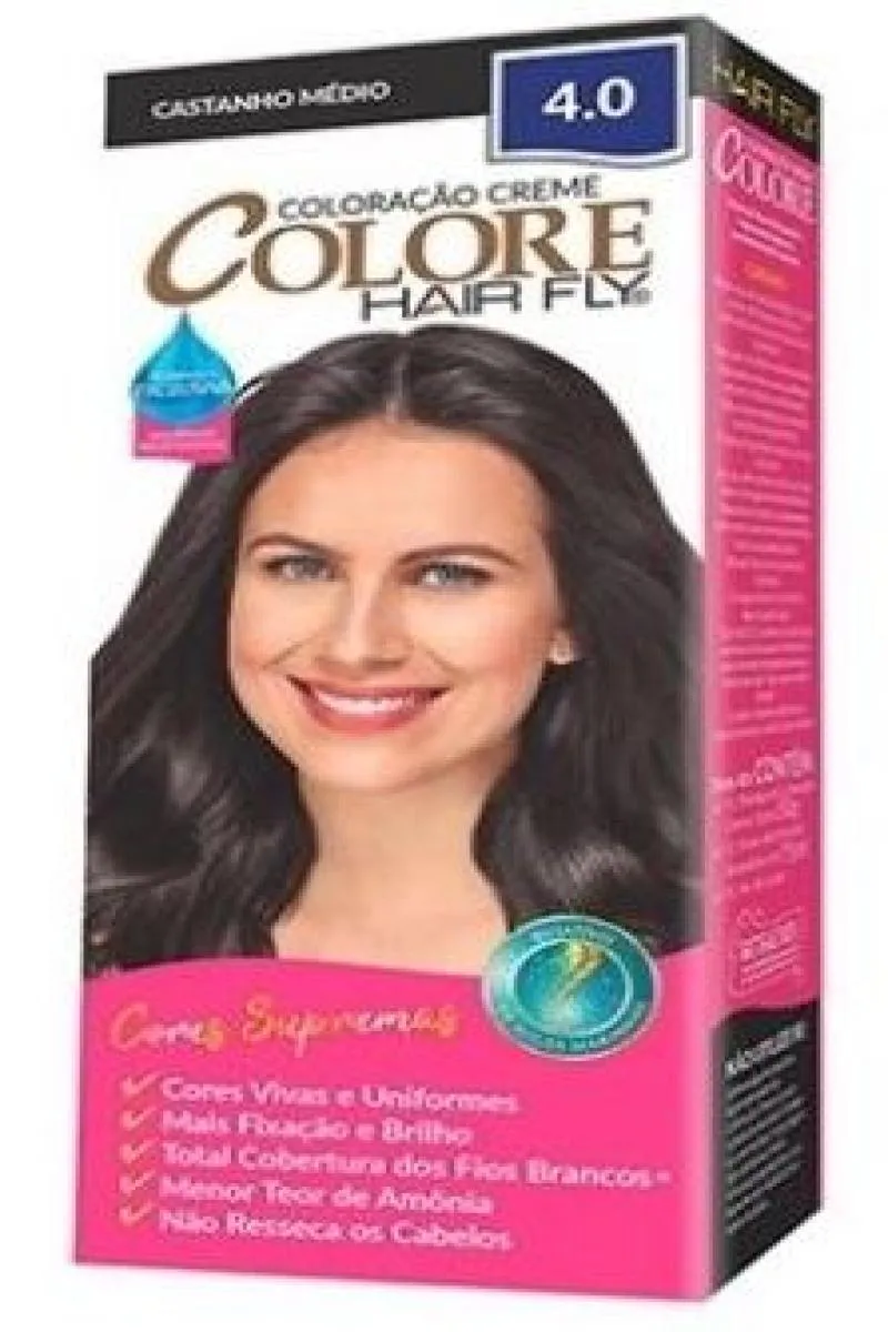 TINTURA COLORE CREME 50G 4.0 CASTANHO MéDIO