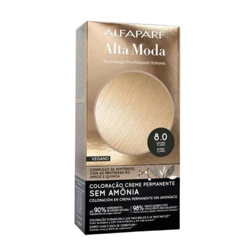 TINTURA COLOR S/AMôNIA 8.0 LOURO ESCURO