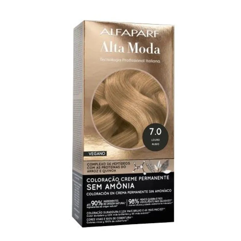 TINTURA COLOR S/AMôNIA 7.0 LOURO