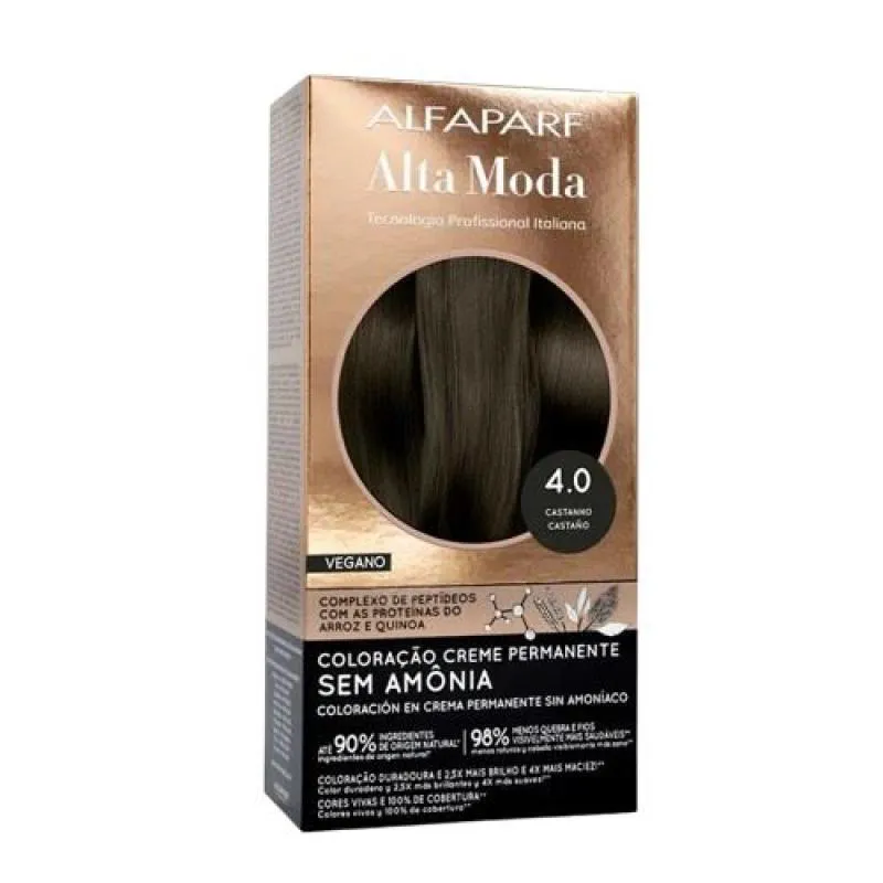 TINTURA COLOR S/AMôNIA 4.0 CASTANHO