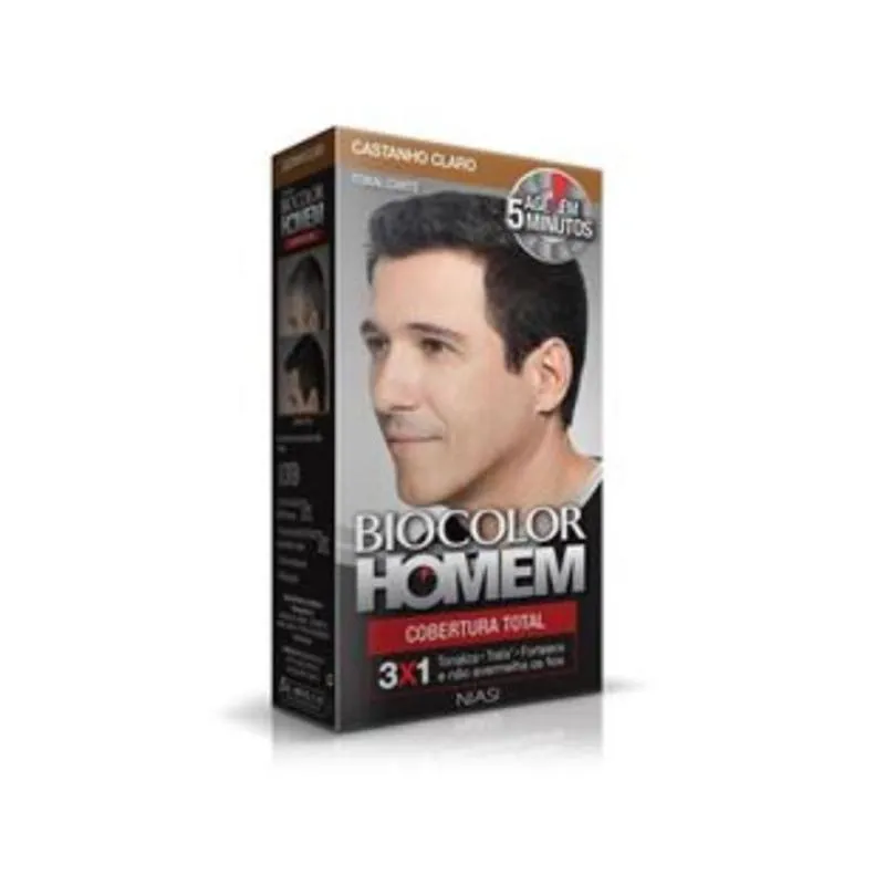 TINTURA BIOCOLOR HOMEM 7.1 LOURO MéDIO 60G