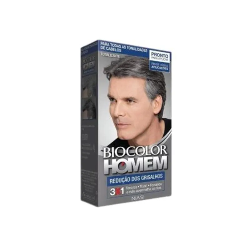 TINTURA BIOCOLOR HOMEM 60G RED GRISALHOS