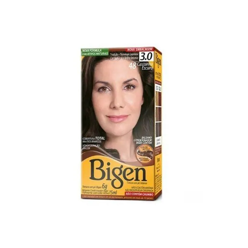 TINTURA BIGEN 3.0 CASTANHO ESCURO 48