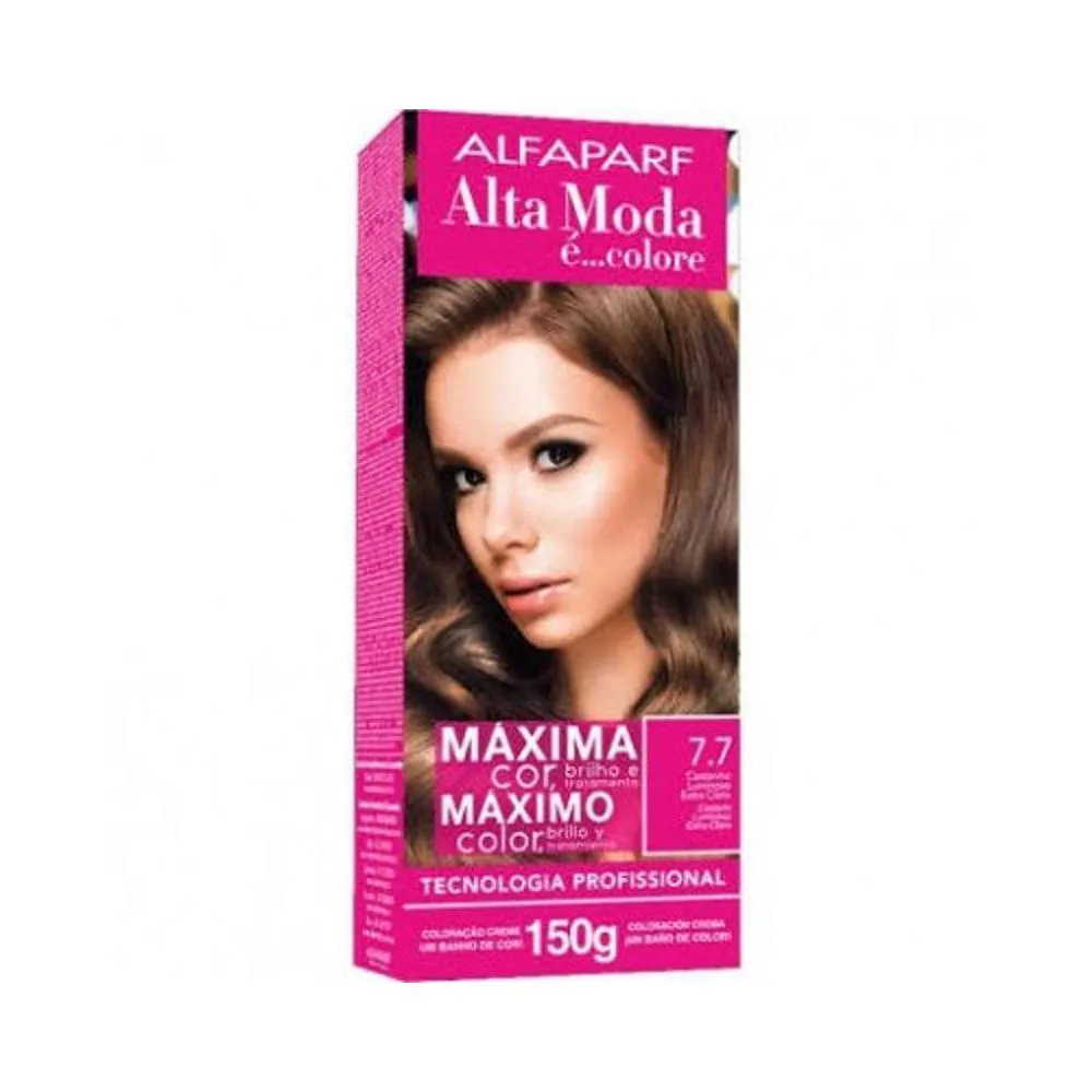 TINTURA 7.7 CASTANHO LUMINOSO EXTRA CLARO 150G