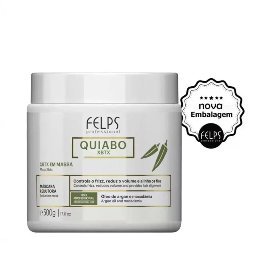 MáSCARA QUIABO XBTX FELPS 500G