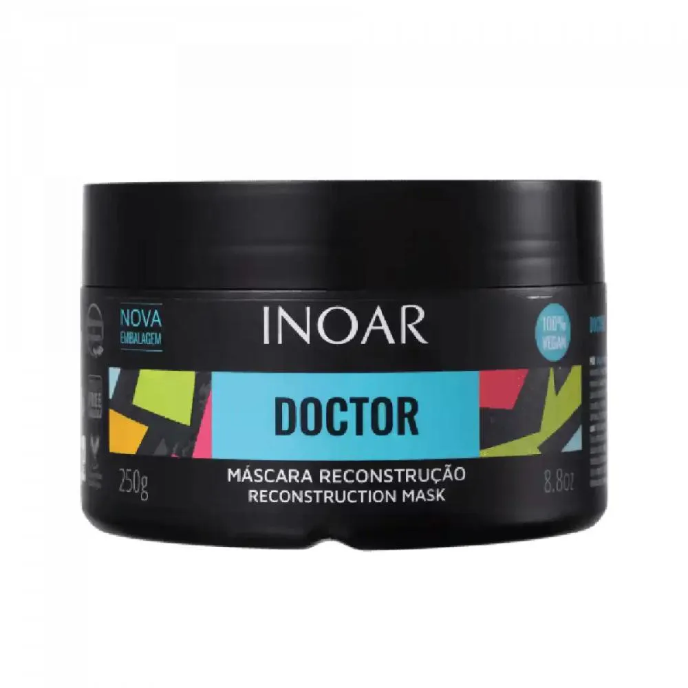 MASCARA DE HIDRATAçãO DOCTOR RECONSTRUçãO 250G INOAR