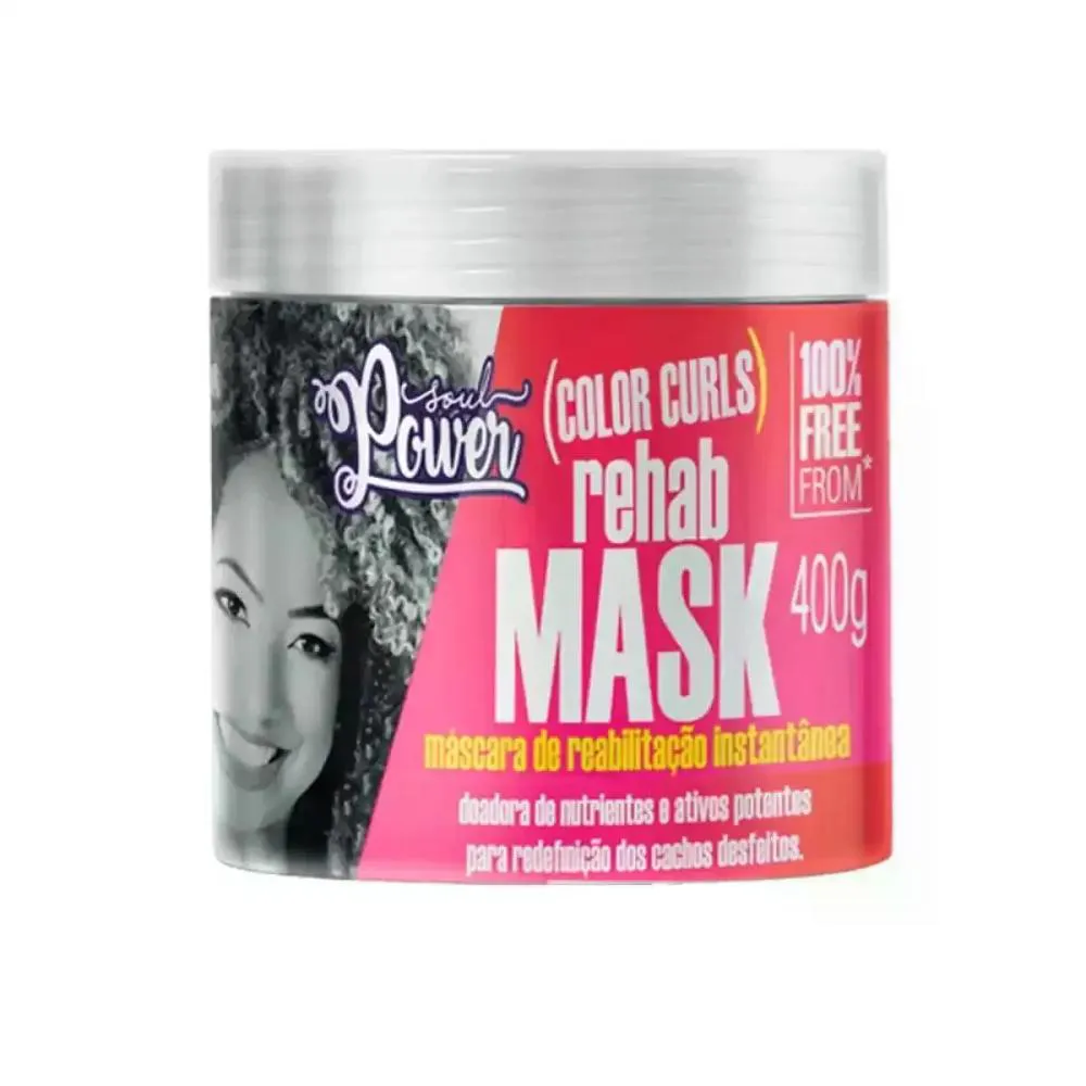 MASCARA REABIL CURLS REHAB SOUL POWER 400G