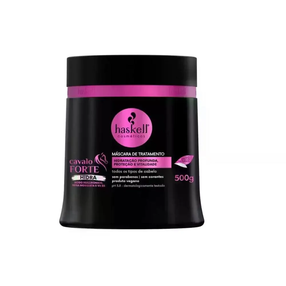 MáSCARA HIDRA CAVALO FORTE HASKELL 500G