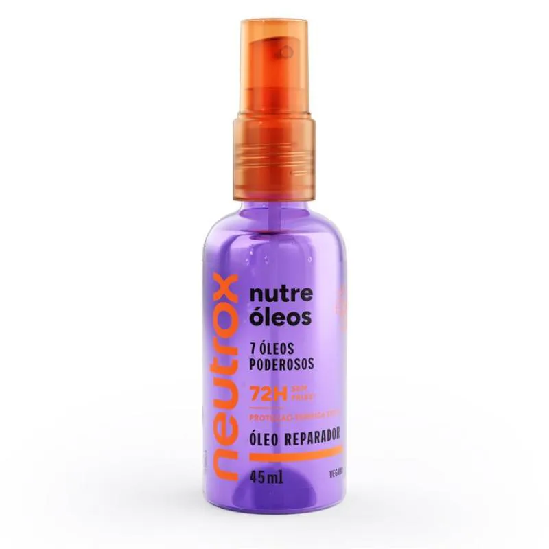 ÓLEO CAPILAR FINALIZADOR NEUTROX 45ML NUTRE ÓLEOS