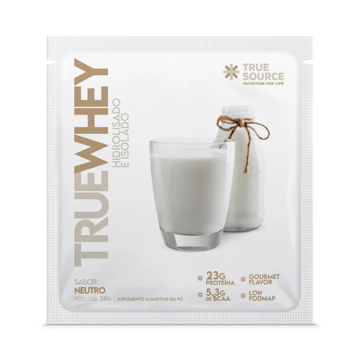 SACHê TRUE WHEY PROTEíNA NATURAL TRUE SOURCE 28G