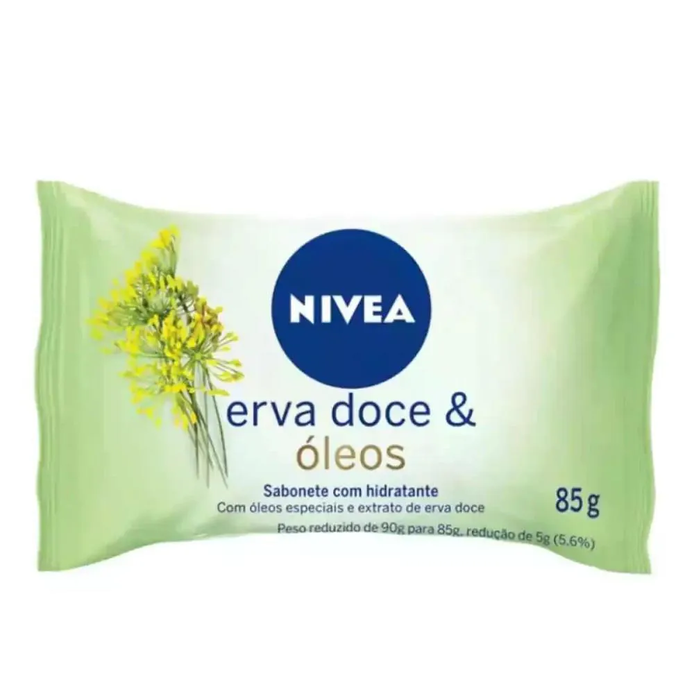Sabonete Erva Doce & Óleos Nivea 85g