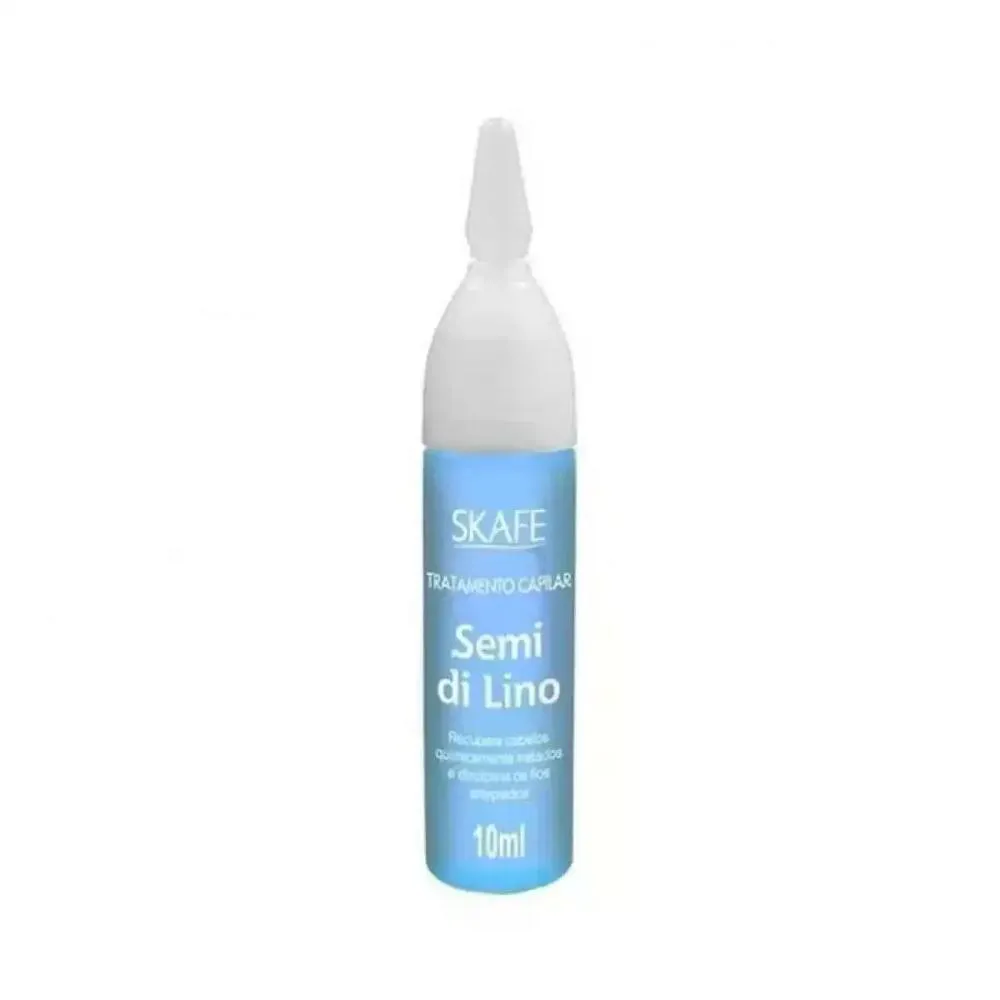 AMPOLA CAPILAR SEMI DI LINO SKAFE 10ML