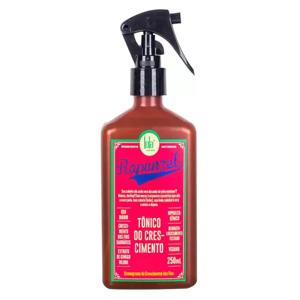 RAPUNZEL TôNICO DO CRESCIMENTO - TRATAMENTO ANTIQUEDA - 250ML