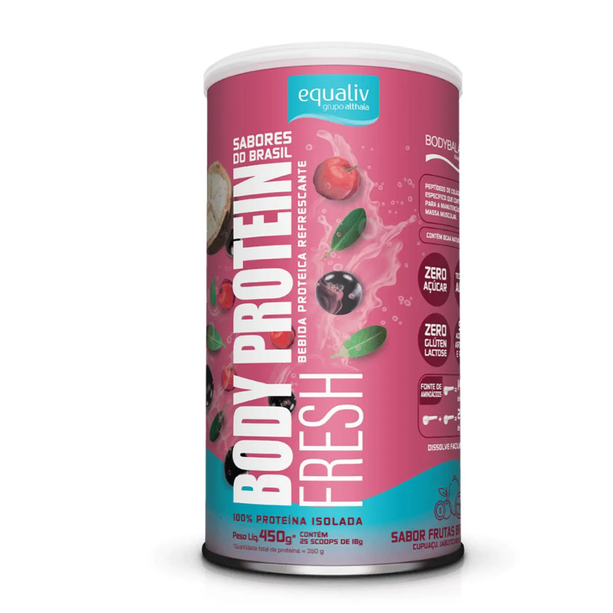 BODY PROTEIN FRESH EQUALIV FRUTAS BRASILEIRAS 450G