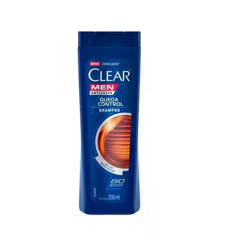 SHAMPOO ANTICASPA QUEDA CONTROL CLEAR MEN 200ML