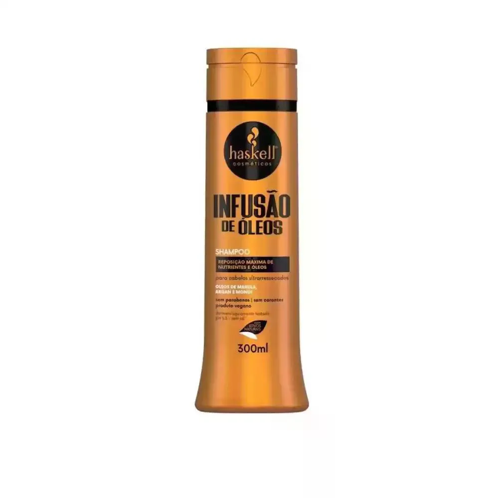 SHAMPOO INFUSãO DE ÓLEOS HASKELL 300ML
