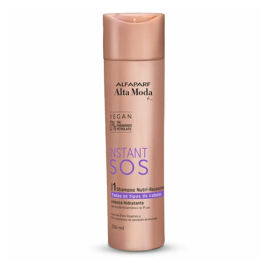 SHAMPOO SOS INSANT 250ML NUTRI-RESCONSTRUçãO