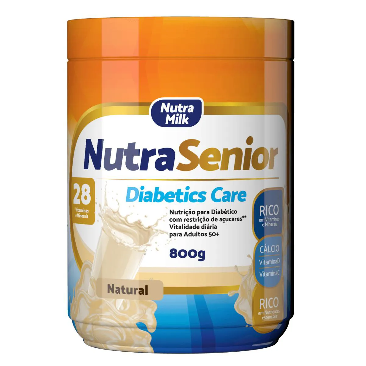 NUTRA SENIOR DIABETICS ADULTO 50+ NATURAL 800G