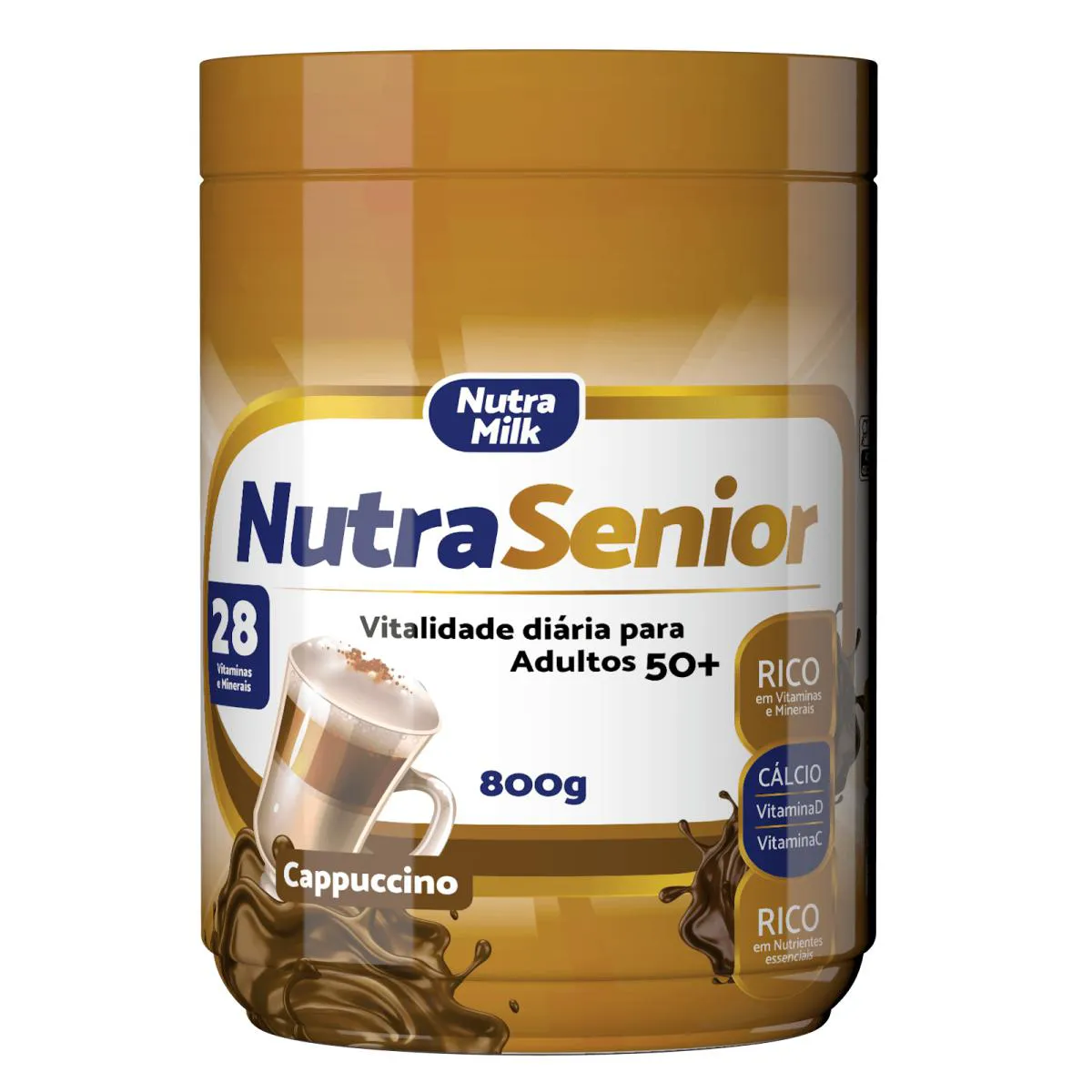 NUTRA SENIOR ADULTO 50+ CAPUCCINO 800G