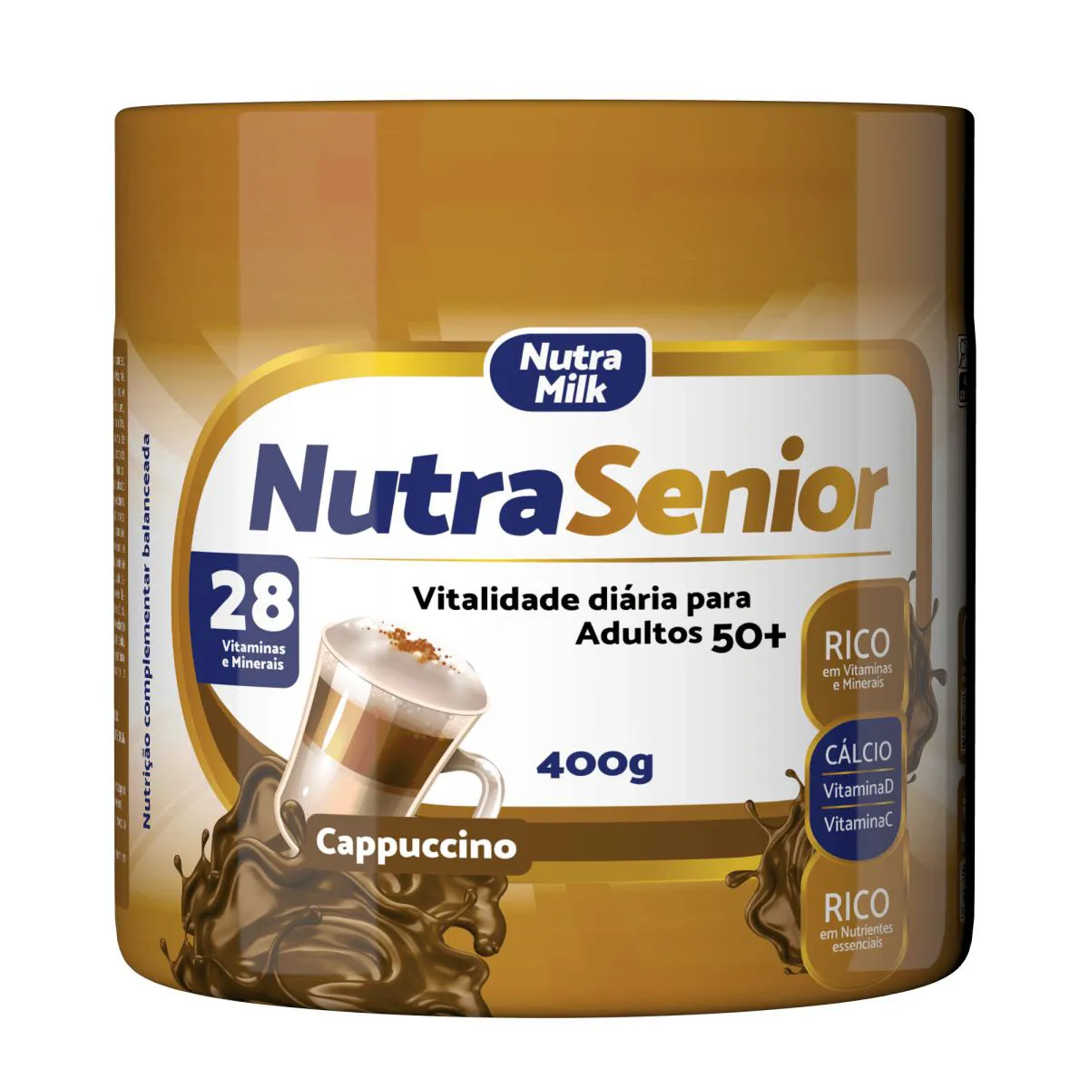 NUTRA SENIOR ADULTO 50+ CAPUCCINO 400G