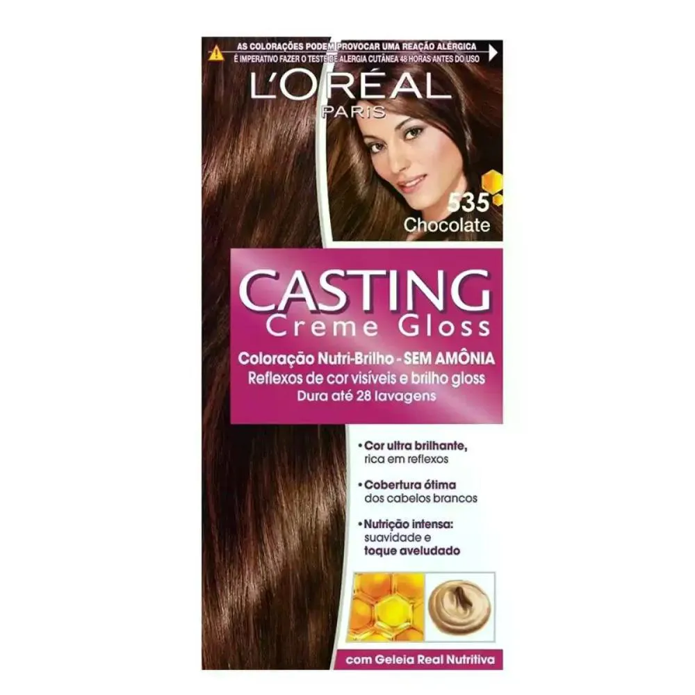 COLORAçãO CASTING 535 CHOCOLATE LOREAL