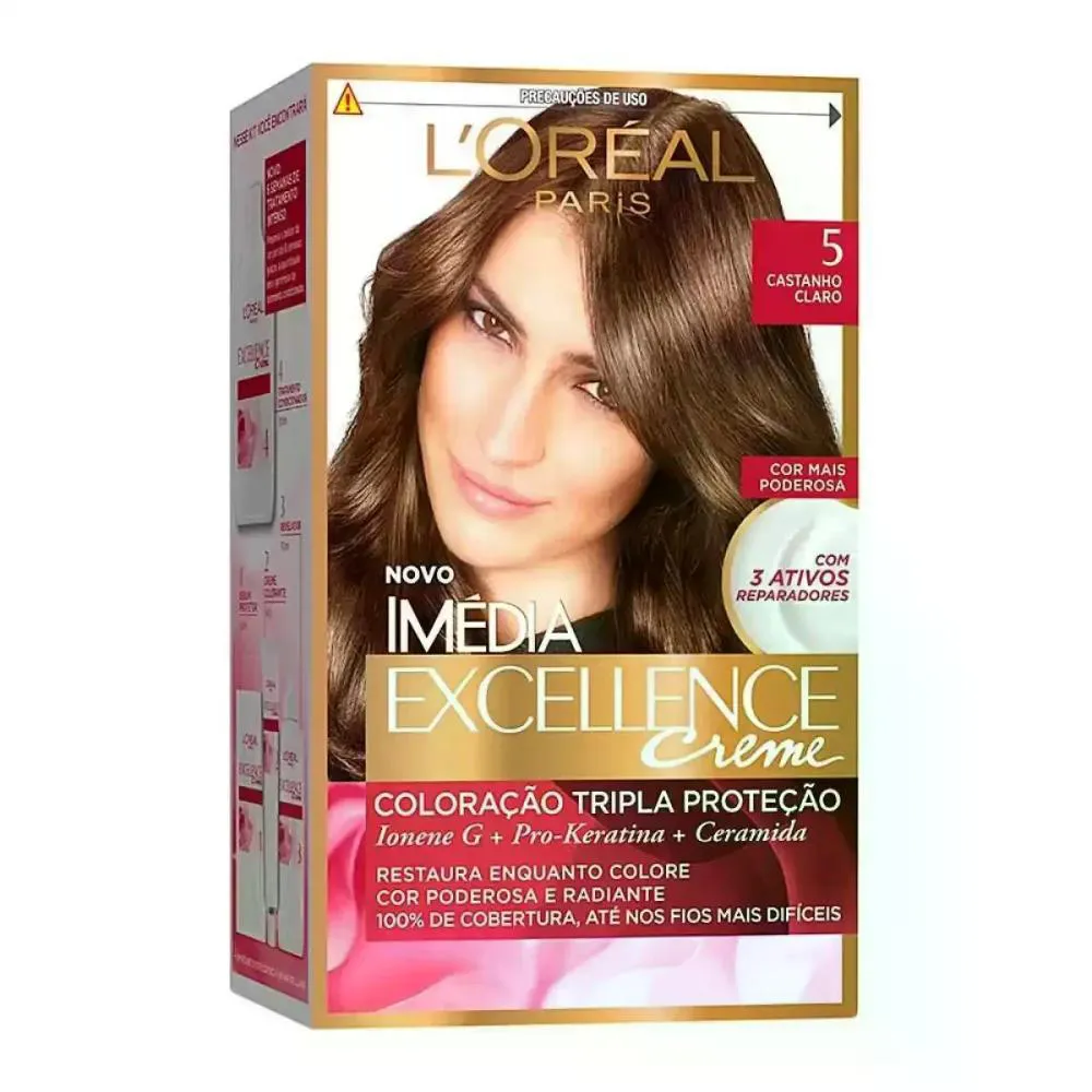 COLORAçãO IMEDIA 50 CASTANHO CLARO LOREAL