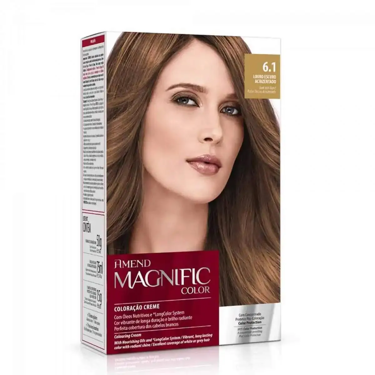 COLORAçãO MAGNIFIC 61 LOIRO ESCURO ACINZENTADO AMEND