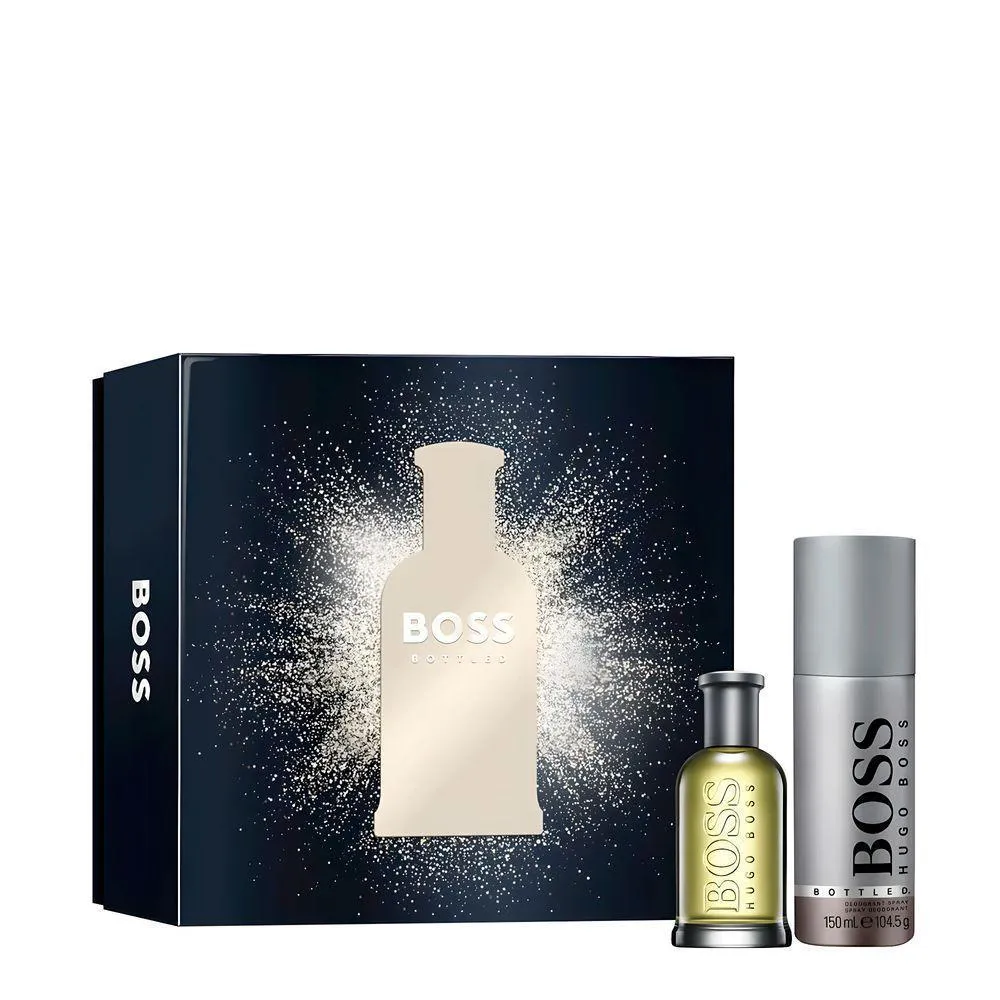 HUGO BOSS KIT HUGO BOSS BOTTLED EDT 50ML + DESOD 150ML NULO