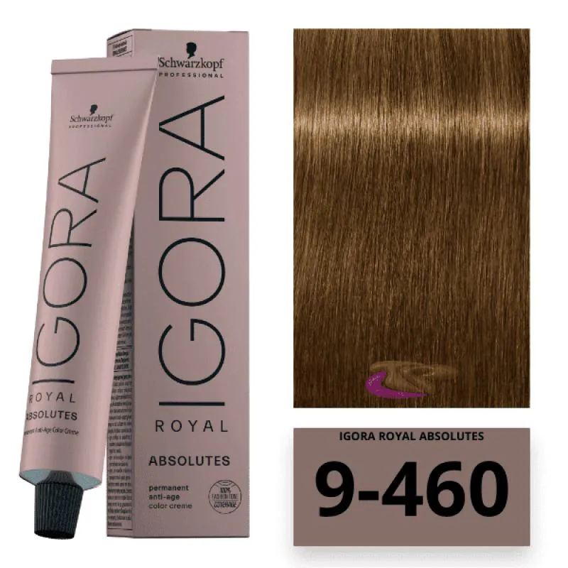 SCHWARZKOPF IGORA ROYAL ABSOLUTES 9-460 60ML