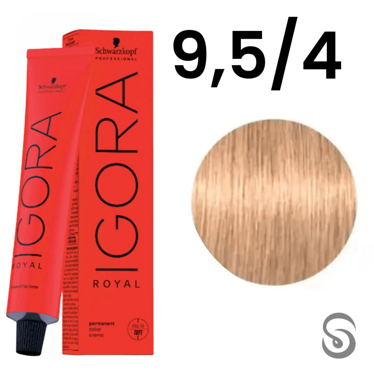 SCHWARZKOPF IGORA ROYAL 60ML 9,5/4 BEGE