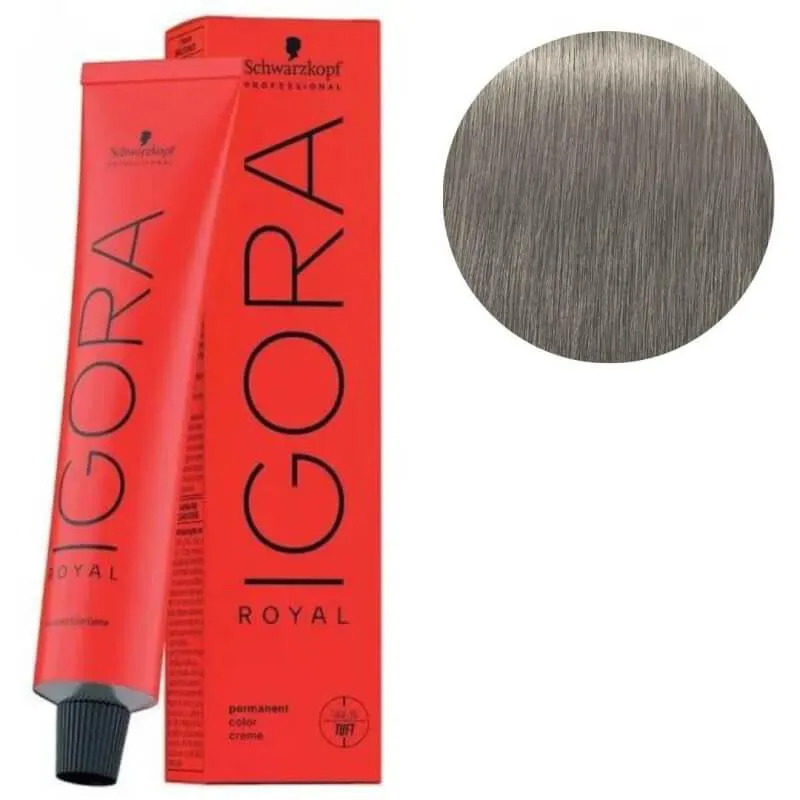 SCHWARZKOPF IGORA  9-11 LOURO EXTRA CLARO CINZA INTENSO 60ML