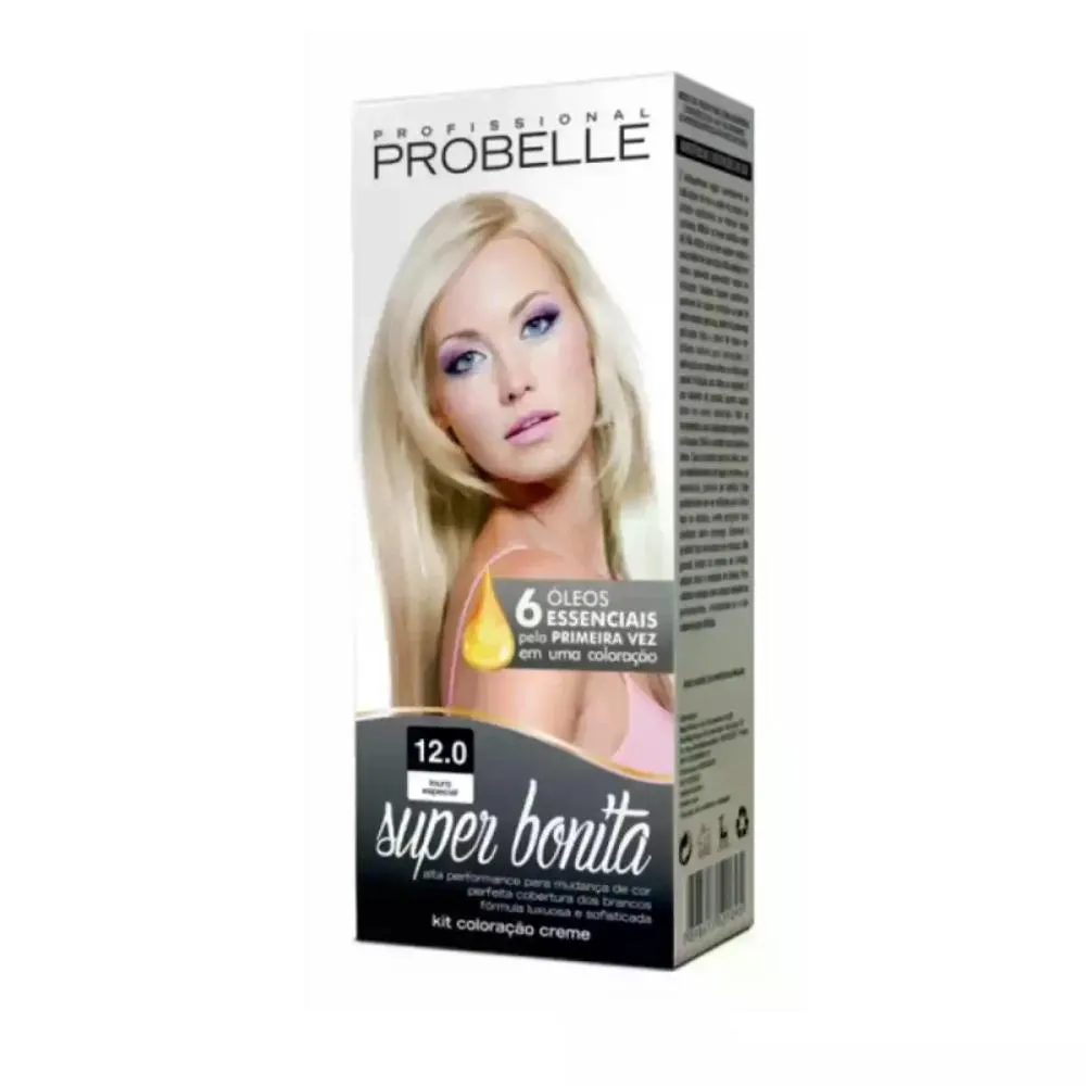 COLORAçãO SUPER BONITA LOURO ESPECIAL 12.0 PROBELLE 60ML