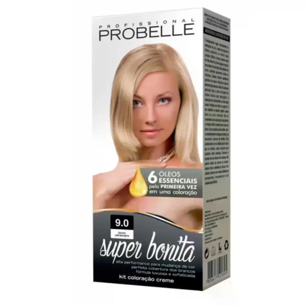COLORAçãO SUPER BONITA LOIRO ULTRA CLARO 90 PROBELLE50G