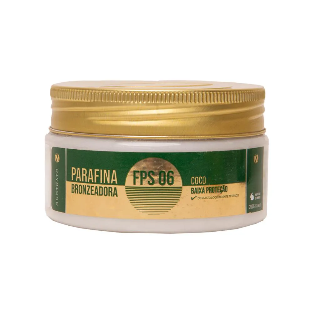 PARAFINA BRONZEADORA DUOTRATO 200G - COCO