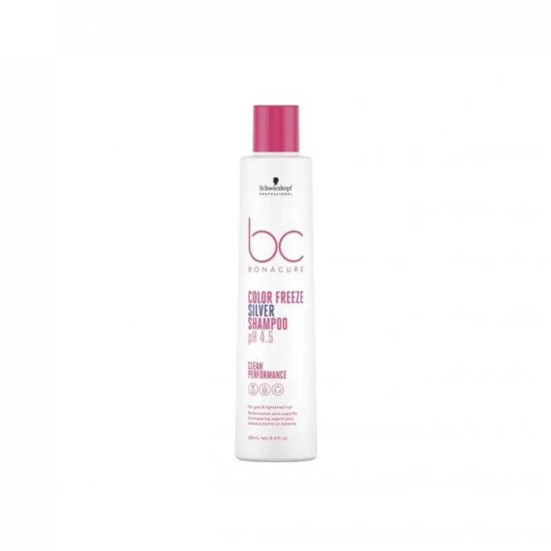 SHAMPOO BONACURE SCHWARZKOPF COLOR FREEZE SILVER 250ML