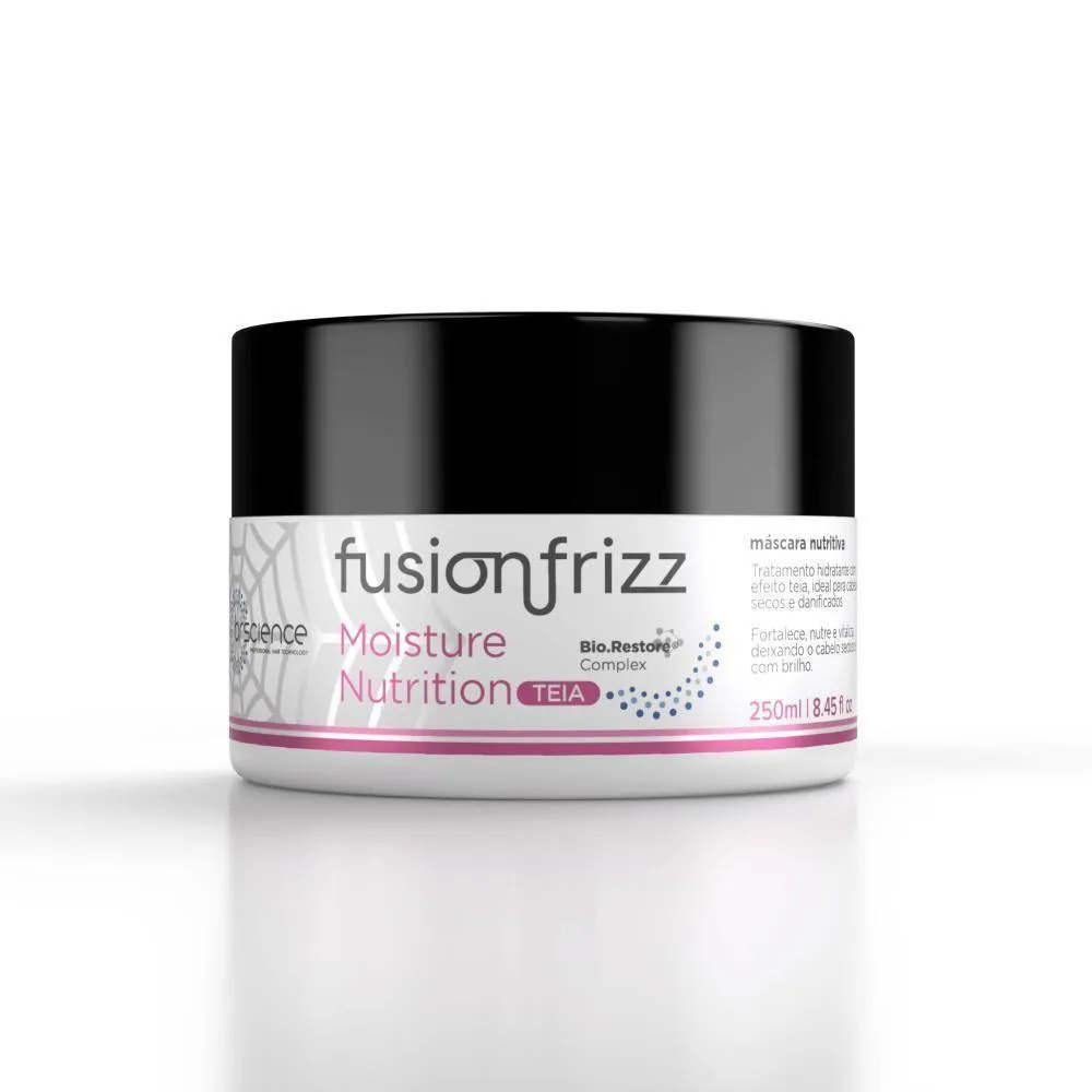 BRSCIENCE MáSCARA FUSIONFRIZZ MOISTURE NUTRITION TEIA 250ML